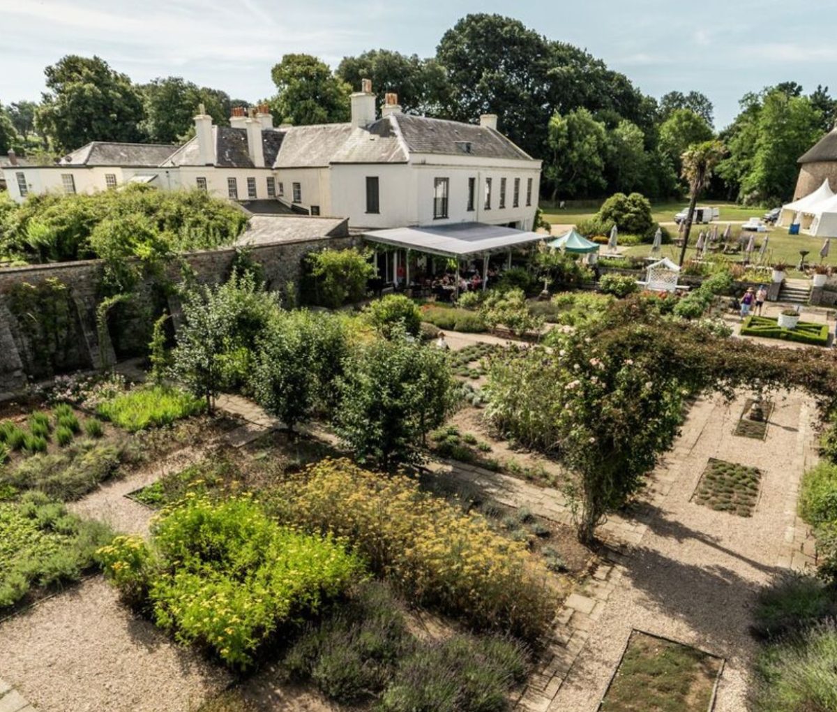 Botanical Gardens, Samarès Manor, Jersey