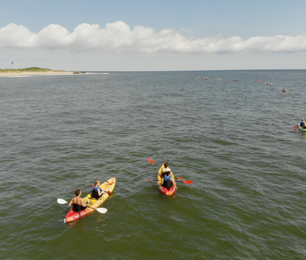 Kayaking tour in Virginia Beach, USA