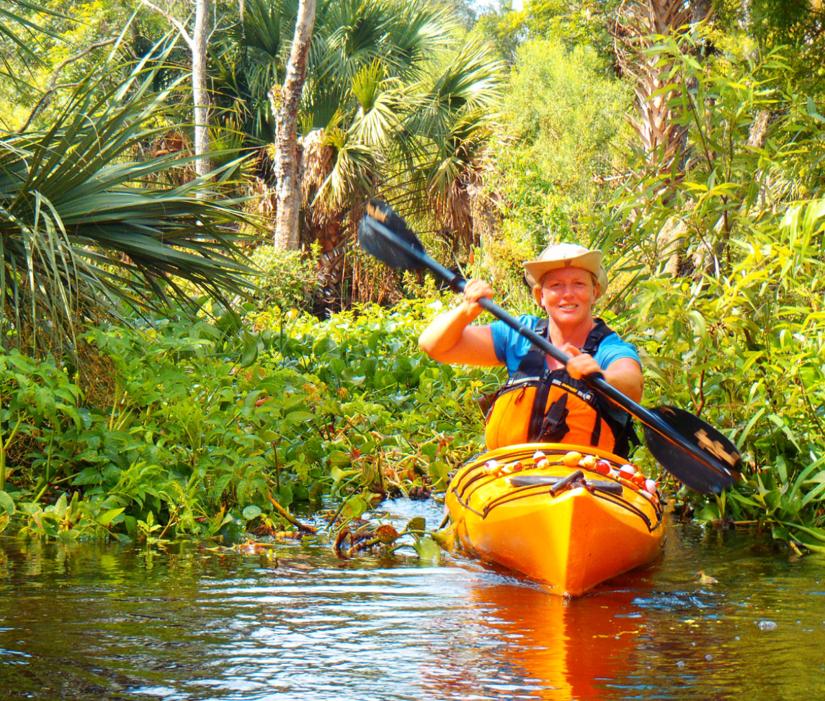 Kayaking in Wekiva River, Orlando