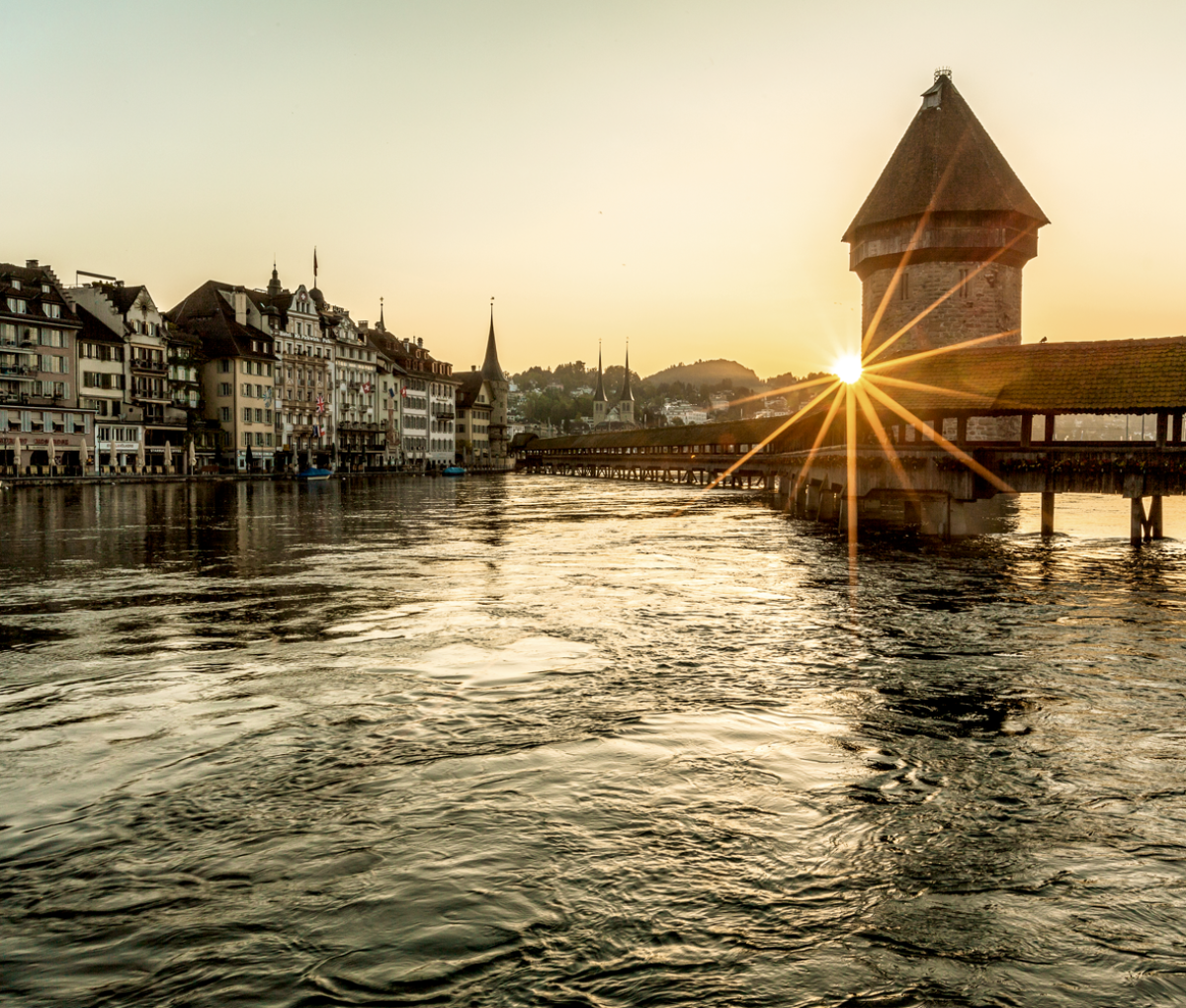 Chapel Bridge, Lucerne, Switzerland