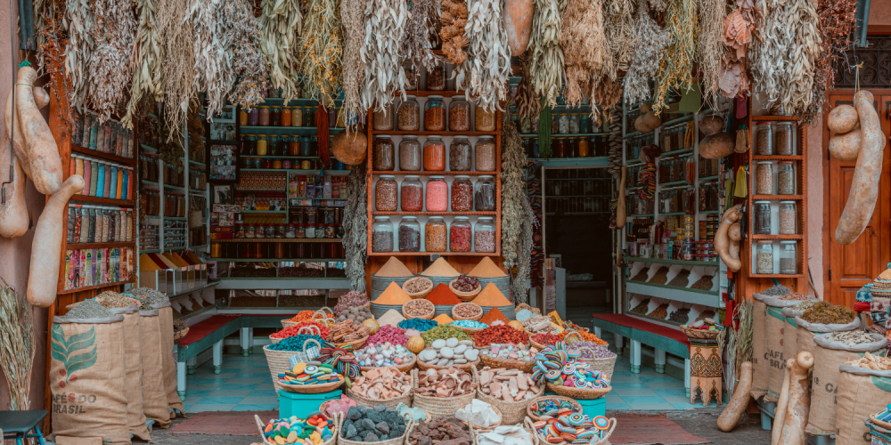 Handmade crafts and souvenirs, Marrakesh