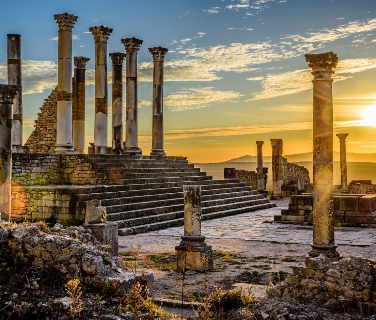 Volubilis ruins, Meknes, Morocco © onmt