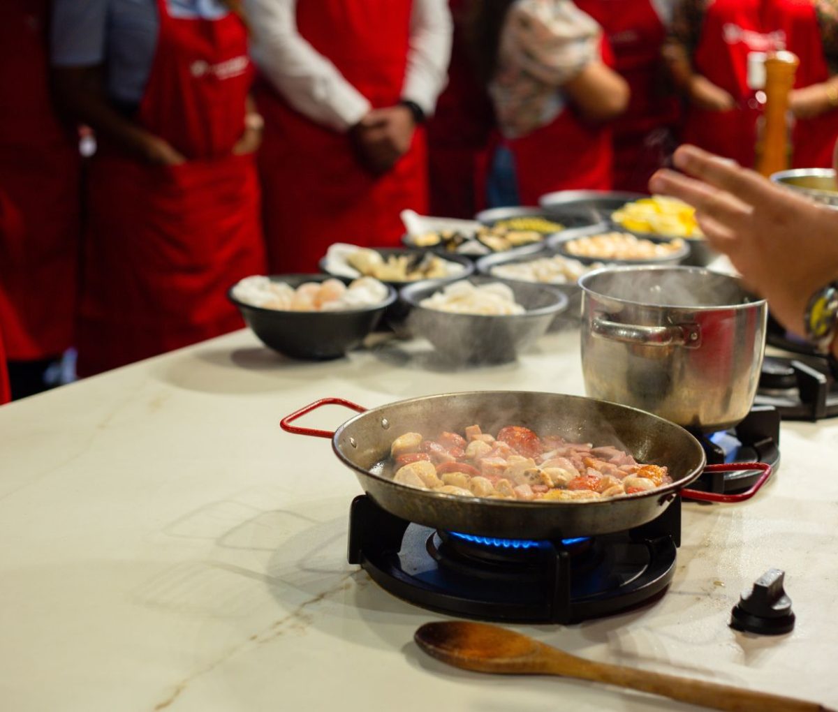 Cooking class, San Sebastián, Spain