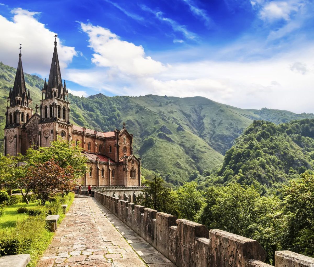 Sanctuary of Covadonga, Asturias, Spain