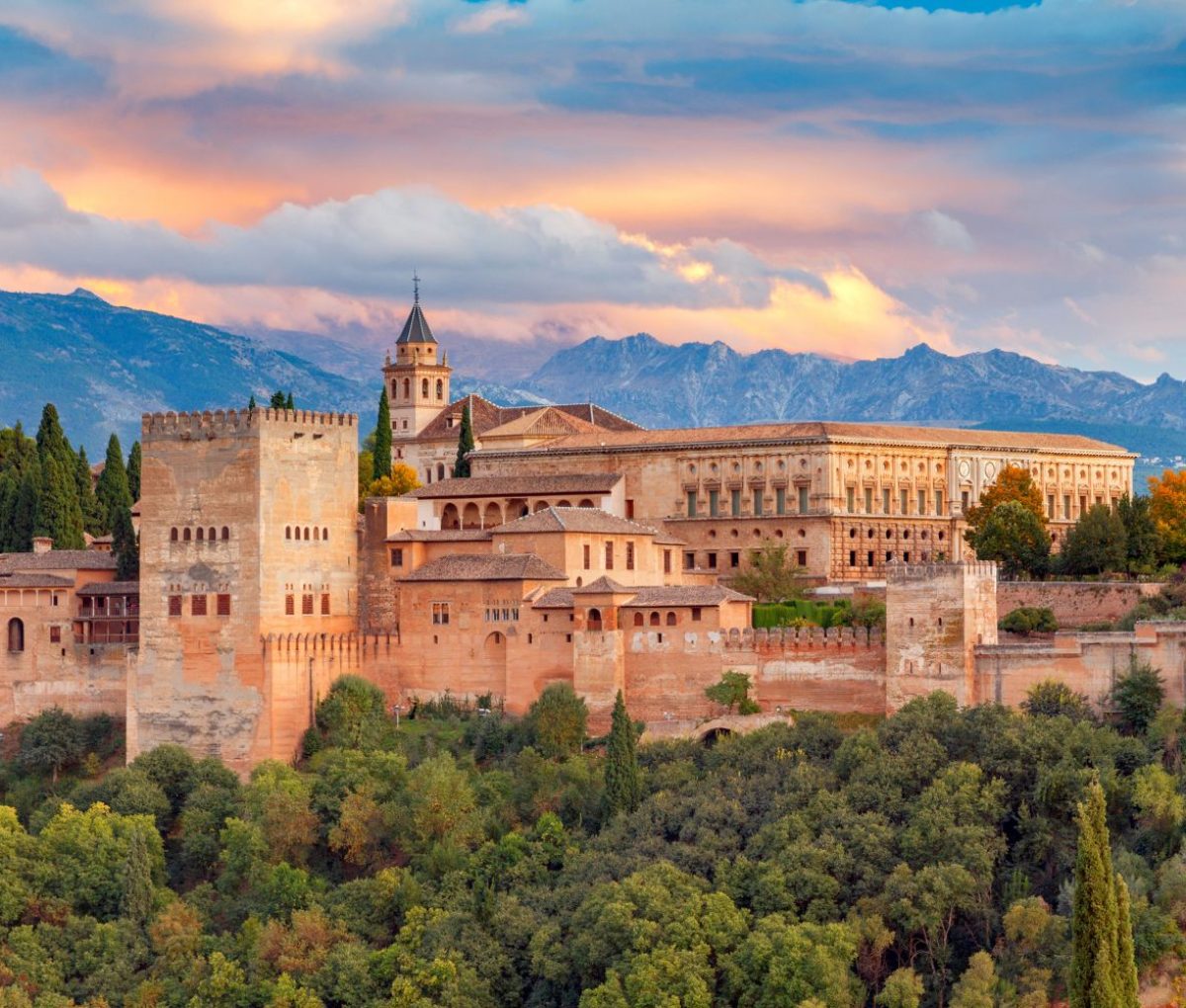 The Alhambra Palace, Granada, Spain