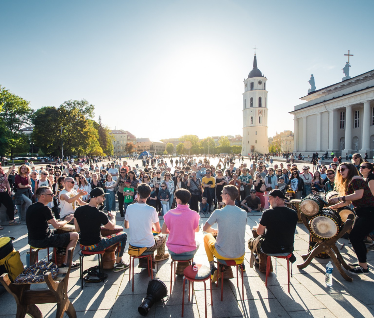 Street Music Day in Vilnius, Lithuania